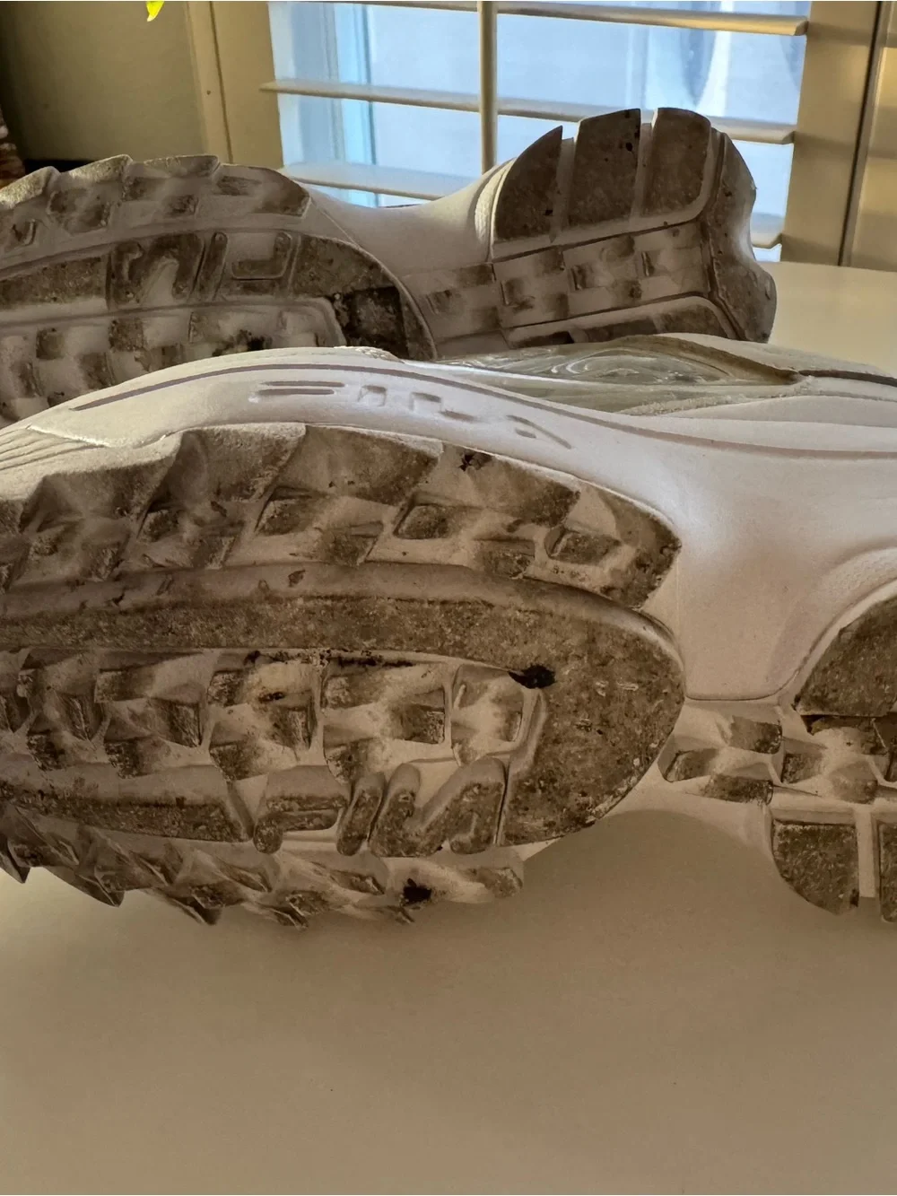 FILA White and Clear Platform Disruptor II - Barneys New York exclusive